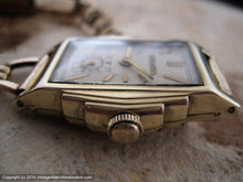 Load image into Gallery viewer, Bulova Depression Era Stepped Pyramid Case, Manual, 25x37mm