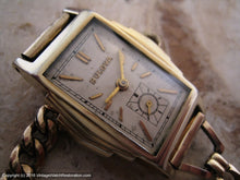 Load image into Gallery viewer, Bulova Depression Era Stepped Pyramid Case, Manual, 25x37mm