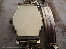 Load image into Gallery viewer, Bulova Depression Era Stepped Pyramid Case, Manual, 25x37mm