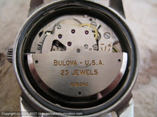 Load image into Gallery viewer, Bulova Minty 23 Jewels Self-Winding Black Dial Beauty, Automatic, 31mm