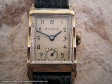 Load image into Gallery viewer, Wonderful Bulova Champagne Dial with Scalloped Case, Manual, 21.5x37.5mm