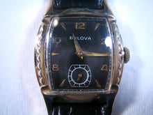 Load image into Gallery viewer, Bulova Tonneau Deco Black Dial, Manual, 27.5mm
