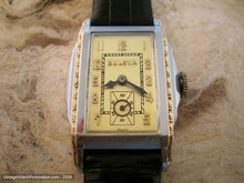 Load image into Gallery viewer, Gem Gold Dial Art Deco Bulova Tank, Manual, 25x39mm