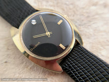 Load image into Gallery viewer, Bulova Black Dial with Diamond Marker at Twelve, Manual, 34x39.5mm