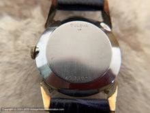 Load image into Gallery viewer, Bulova from the Fifties with Golden Patina, Pie Pan Dial and Curved Lugs, Manual, 29mm