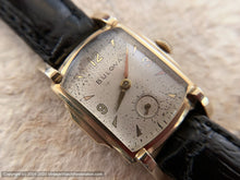 Load image into Gallery viewer, Bulova in Lovely "Stepped" Case, Manual, 26x35.5mm