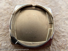 Load image into Gallery viewer, Bulova with Ivory Dial in Chevron Style Case, Manual, 29x34mm