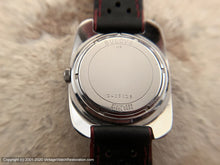 Load image into Gallery viewer, Bulova 'Sea King' Sporty Red and Black, Manual, 33.5x40mm