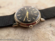 Load image into Gallery viewer, Bulova with Stunning Black Dial and Date, Automatic, 33mm