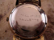 Load image into Gallery viewer, Bulova Gleaming Golden Roman Style Dial with Date, Automatic, 33mm