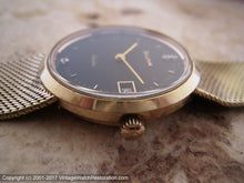 Load image into Gallery viewer, Bulova 'Slimline' Charcoal Gray Dial with Date and Amazing Mesh Bracelet (OC), Manual, 34mm