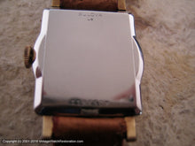 Load image into Gallery viewer, Bulova in Cross Quadrant Dial in Fancy Golden Case (OC), Manual, 25x37.5mm