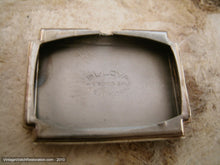 Load image into Gallery viewer, Rare 14K White Gold Bulova with Kreisler Woven Mesh Bracelet, Manual, 21.5x39.5mm