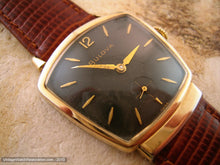 Load image into Gallery viewer, Sixties Jetson Style TV Shape Black Dial Bulova, Manual, Asymmetrical, TV