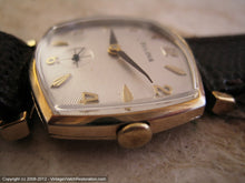 Load image into Gallery viewer, Six Sided Bulova with Sunburst Silver Dial, Manual, 28x36mm