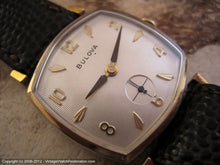 Load image into Gallery viewer, Six Sided Bulova with Sunburst Silver Dial, Manual, 28x36mm