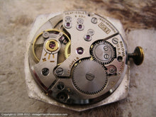 Load image into Gallery viewer, Six Sided Bulova with Sunburst Silver Dial, Manual, 28x36mm