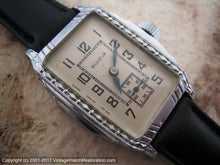 Load image into Gallery viewer, Art Deco Stepped Case Bulova, Manual, 26x37mm