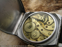 Load image into Gallery viewer, Early Bulova with Stunning Gold on Silver Decorative Case - 'Sky King Commemorative', Manual, 27x36.5mm