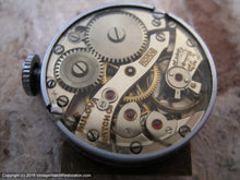Load image into Gallery viewer, Bulova Rare 'President' Model with Rotary Second Dial in Stepped Case, Manual, 25.5x33mmmm