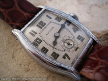 Load image into Gallery viewer, Rare Bulova Lindbergh Lone Eagle in Original Presentation Box, Manual, 27x36.5mm