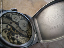 Load image into Gallery viewer, Rare Bulova Lindbergh Lone Eagle in Original Presentation Box, Manual, 27x36.5mm