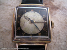 Load image into Gallery viewer, Bulova Square Two-Tone Doctors' Dial, Manual, Square 25x25mm