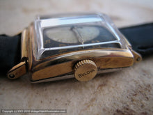 Load image into Gallery viewer, Bulova Square Two-Tone Doctors' Dial, Manual, Square 25x25mm