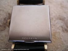 Load image into Gallery viewer, Bulova Square Two-Tone Doctors' Dial, Manual, Square 25x25mm