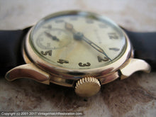 Load image into Gallery viewer, Bulova Early Model in Horned Case with Original Dial, Manual, 29mm