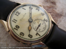 Load image into Gallery viewer, Bulova Early Model in Horned Case with Original Dial, Manual, 29mm