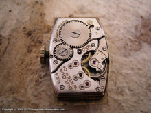 Load image into Gallery viewer, Elegant Long Curved Case Bulova with Golden Dial, Manual, 20x46mm