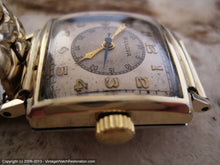Load image into Gallery viewer, Bulova Square Doctor's Watch with Original Two Tone Dial, Manual, 25x25mm