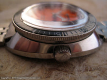 Load image into Gallery viewer, Bulova Snorkel 666 Feet Orange Dial Day Date, Automatic, 40x43mm