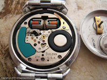 Load image into Gallery viewer, Bulova Accutron Astronaut and Original Signed Bracelet, Electric, Huge 38mm