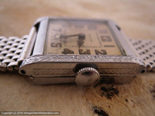 Load image into Gallery viewer, Bulova 'Revere' Depression Era Beauty with Original Box and Bracelet, Manual, 27x33mm