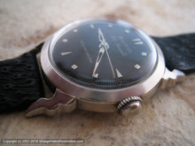 Load image into Gallery viewer, Bulova 23 Jewels Black Dial in Horned Case, Automatic, 31.5mm