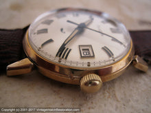 Load image into Gallery viewer, Bold and Beautiful Bulova Whale Model with Decorative Roman Dial, Manual, 33mm