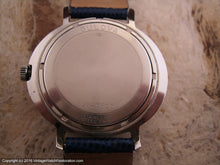 Load image into Gallery viewer, Bulova 23 Blue Dial in Oval Case with Date, Automatic, 39x33.5mm