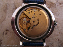 Load image into Gallery viewer, Bulova 23 Blue Dial in Oval Case with Date, Automatic, 39x33.5mm