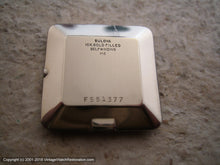 Load image into Gallery viewer, Rounded Square Bulova with Amber Crystal, Automatic, 27x25.5mm