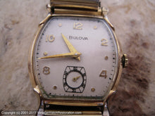 Load image into Gallery viewer, Bulova in Attractive Deco-Style Case, Manual, 28x38mm