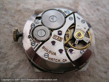 Load image into Gallery viewer, Bulova in Attractive Deco-Style Case, Manual, 28x38mm