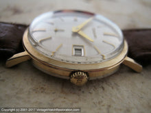 Load image into Gallery viewer, Bulova Vertical Stripped Textured Dial with Date (OC), Manual, 32.5mm