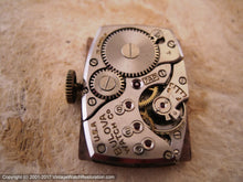 Load image into Gallery viewer, Bulova Copper Dial in Rounded Edge Deco Rose Gold Case, Manual, 22x35mm