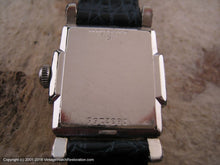 Load image into Gallery viewer, Bulova 'Princeton' with Black Dial and Cross Hair Desig, Manual, 26.5x37.5mm