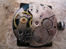 Load image into Gallery viewer, Bulova 'Princeton' with Black Dial and Cross Hair Desig, Manual, 26.5x37.5mm