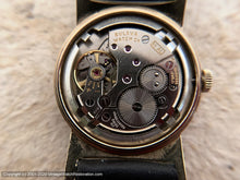 Load image into Gallery viewer, Bulova NOS Mint Sixties Gem with Textured Woven Dial and Case Design, Manual, 30x39mm