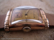 Load image into Gallery viewer, Bulova Two-Tone Dial in Rose-Gold Deco Case (OC1), Manual, 21.5x33m