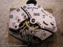 Load image into Gallery viewer, Bulova Two-Tone Dial in Rose-Gold Deco Case (OC1), Manual, 21.5x33m